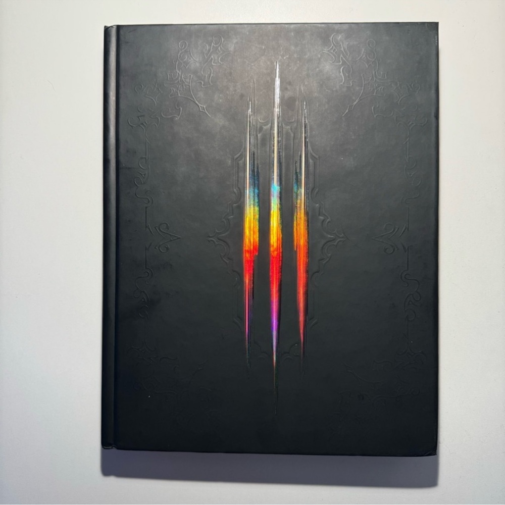 Diablo Ill Inferno Edition Strategy Guide Book Black Hardcover  Colorful Design
